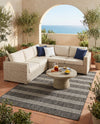 Urban Oasis Rugs Collection Area Rug -  District (Charcoal) Rectangle Charcoal  lifestyle 23