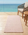 Jill Zarin Sedona Oasis Outdoor Collection Area Rug - Coconino (Pink Roses) Runner Pink Roses  lifestyle 64