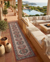 Patio Heritage Collection Area Rug - Veranda Runner Multi  lifestyle 67