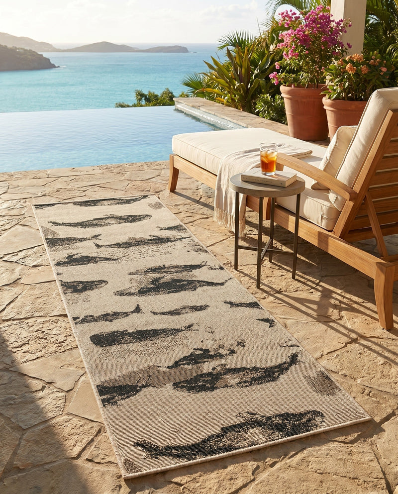 Seaside Haven Rugs Collection Area Rug -  Seabreeze Runner Beige  lifestyle 70