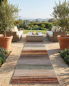 Urban Terrace Collection Area Rug -  Corsica Runner Multi  lifestyle 59
