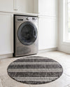Urban Oasis Rugs Collection Area Rug -  District (Charcoal) Round Charcoal  lifestyle 32