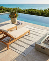 Urban Terrace Collection Area Rug -  Brooklyn Rectangle White and Black  lifestyle 32