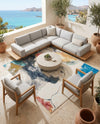 Urban Terrace Collection Area Rug -  Arbor Square Multi  lifestyle 77