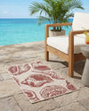Seaside Haven Rugs Collection Area Rug -  Lighthouse (Ivory Rust Red) Rectangle Ivory Rust Red  lifestyle 5