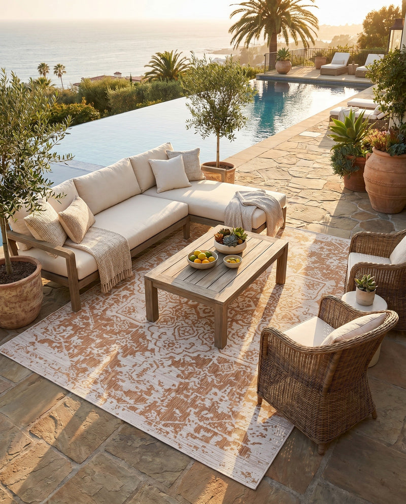 Urban Oasis Rugs Collection Area Rug -  Penthouse (Beige) Rectangle Beige  lifestyle 8