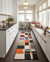 Outdoor Marrakesh Collection Area Rug -  Tangier Runner Multi  lifestyle 55