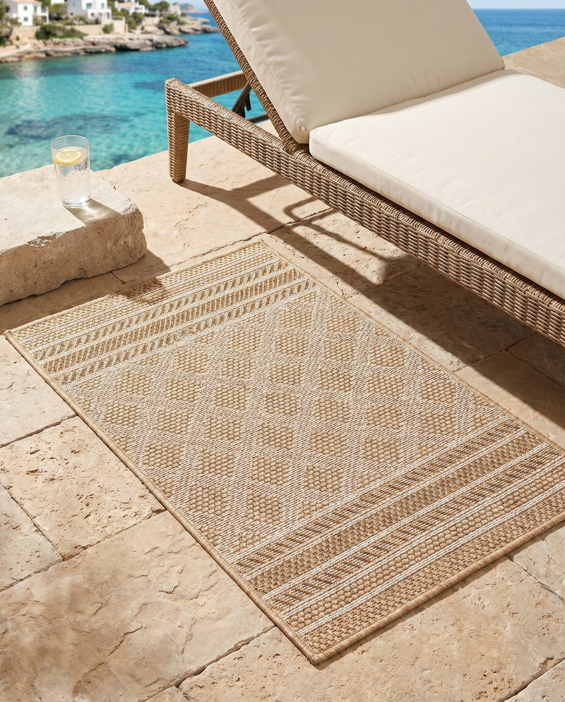 Savannah Pergola Collection Area Rug - Savannah Rectangle Natural  lifestyle 61