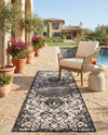 Urban Oasis Rugs Collection Area Rug -  Penthouse (Charcoal Gray) Runner Charcoal Gray  lifestyle 71