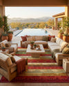 Urban Terrace Collection Area Rug -  Rooftop Rectangle Multi  lifestyle 20