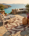 Seaside Haven Rugs Collection Area Rug -  Dunes Rectangle Beige  lifestyle 9