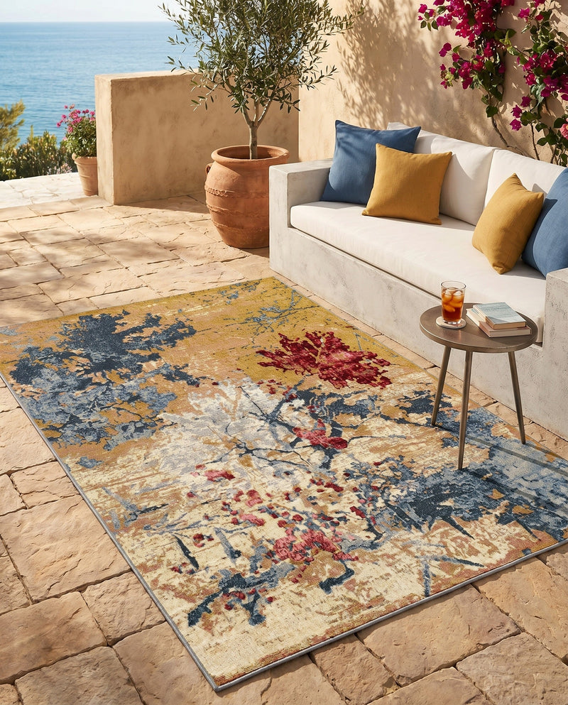 Urban Terrace Collection Area Rug -  Alcove Rectangle Multi  lifestyle 11