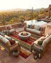Urban Terrace Collection Area Rug -  Rooftop Rectangle Multi  lifestyle 36