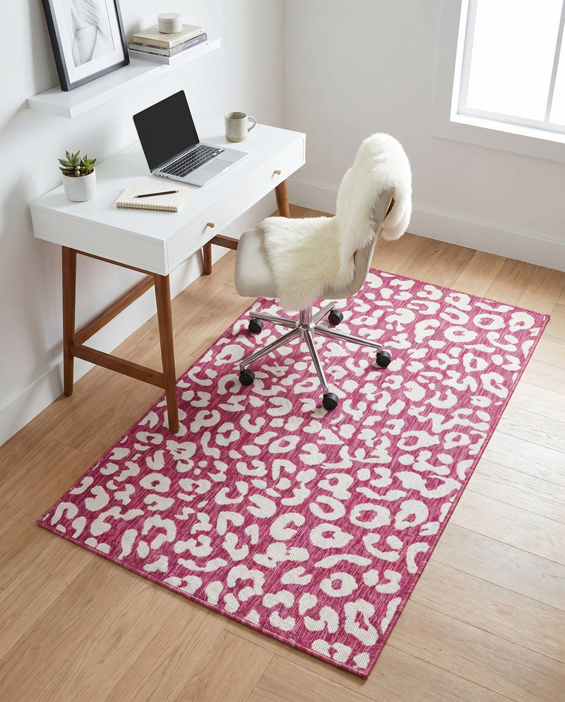 Savannah Escape Collection Area Rug -  Amazon (Magenta) Rectangle Magenta  lifestyle 18