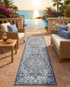 Urban Oasis Rugs Collection Area Rug -  Penthouse (Blue) Runner Blue  lifestyle 43