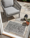 Urban Oasis Rugs Collection Area Rug -  Terrace (Black) Rectangle Black  lifestyle 22