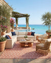 Savannah Pergola Collection Area Rug -  Pergola (Rust Red) Rectangle Rust Red  lifestyle 18