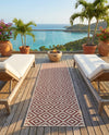 Urban Oasis Rugs Collection Area Rug -  Rooftop (Rust Red) Runner Rust Red  lifestyle 51