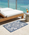 Urban Oasis Rugs Collection Area Rug -  Penthouse (Blue) Rectangle Blue  lifestyle 13