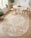 Urban Oasis Rugs Collection Area Rug -  Penthouse (Beige) Oval Beige  lifestyle 72