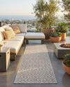 Urban Oasis Rugs Collection Area Rug -  Rooftop (Light Gray) Runner Light Gray  lifestyle 52