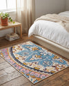 Patio Heritage Collection Area Rug - Tuscany Rectangle Multi  lifestyle 18