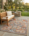 Patio Heritage Collection Area Rug -  Oasis Rectangle Multi  lifestyle 21