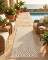 Urban Oasis Rugs Collection Area Rug -  Rooftop (Beige) Runner Beige  lifestyle 56