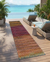 Urban Terrace Collection Area Rug -  Walkway Runner Multi  lifestyle 62