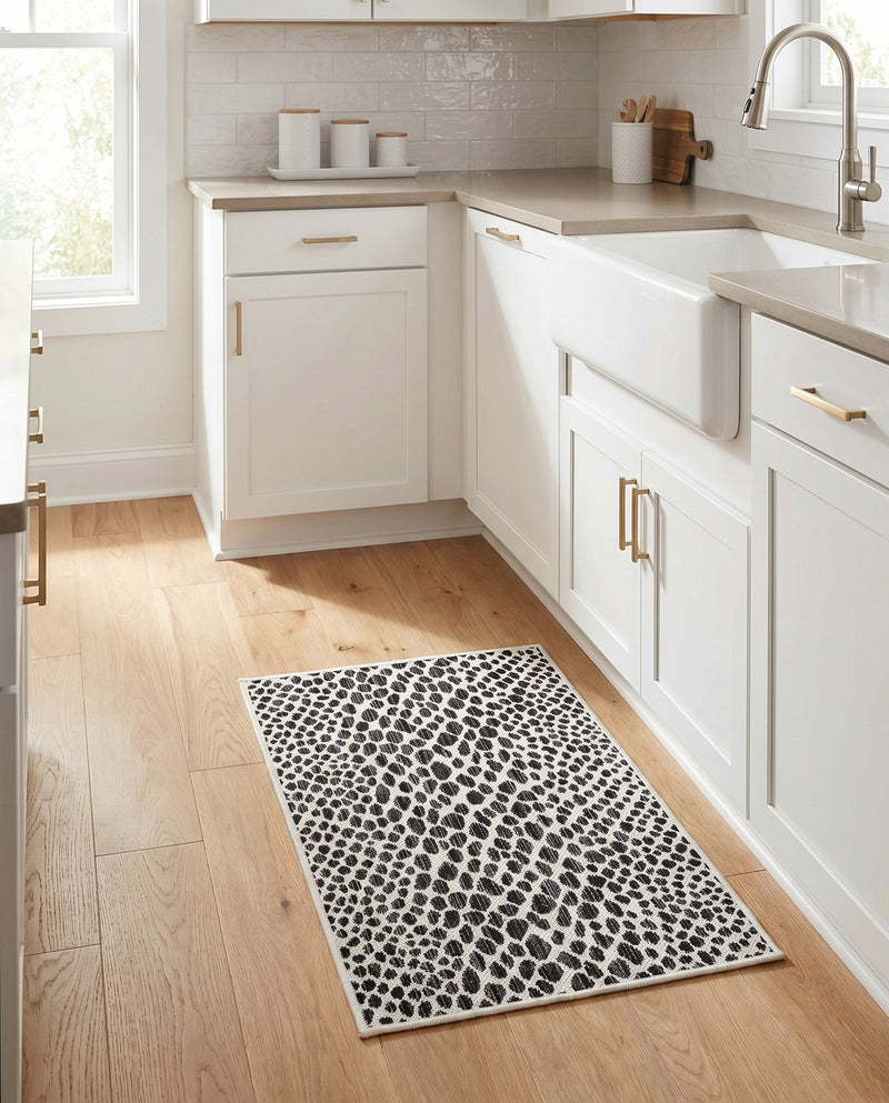 Urban Oasis Rugs Collection Area Rug -  Terrace (Black) Rectangle Black  lifestyle 23