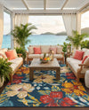 Seaside Haven Rugs Collection Area Rug -  Nautical Rectangle Multi  lifestyle 27