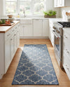 Savannah Pergola Collection Area Rug - Arbor (Navy Blue) Runner Navy Blue  lifestyle 37