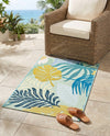 Seaside Blooms Collection Area Rug -  Sunkiss Rectangle Multi  lifestyle 22
