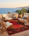 Safari Escape Rugs Collection Area Rug - Serengeti Rectangle Multi  lifestyle 42