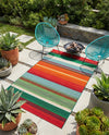 Urban Terrace Collection Area Rug -  Canopy Rectangle Multi  lifestyle 24