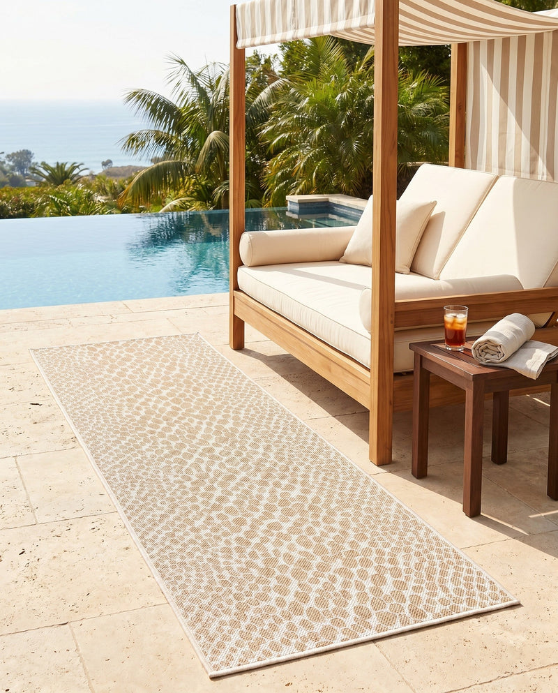 Urban Oasis Rugs Collection Area Rug -  Terrace (Dark Beige) Runner Dark Beige  lifestyle 65