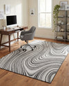 Urban Terrace Collection Area Rug - Soho Rectangle Charcoal Ivory  lifestyle 33