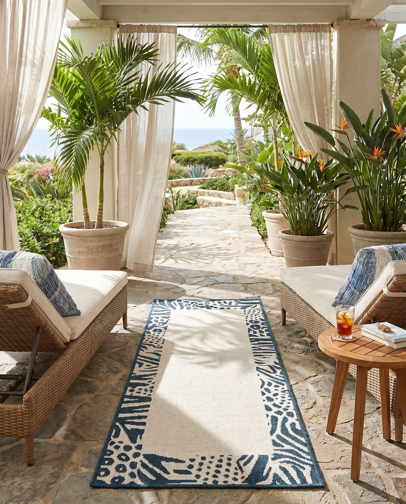 Savannah Escape Collection Area Rug - Serengeti Runner Ivory  lifestyle 63