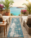 Seaside Haven Rugs Collection Area Rug -  Schooner Runner Blue  lifestyle 64