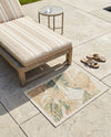 Coastal Terrace Collection Area Rug -  Driftwood Rectangle Ivory  lifestyle 18
