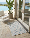 Savannah Pergola Collection Area Rug - Arbor (Gray) Rectangle Gray  lifestyle 25