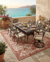 Urban Oasis Rugs Collection Area Rug -  Penthouse (Rust Red) Rectangle Rust Red  lifestyle 6