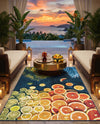 Seaside Haven Rugs Collection Area Rug -  Dunes Rectangle Multi  lifestyle 18
