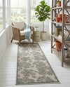 Coastal Terrace Collection Area Rug -  Marina Runner Ivory and Beige  lifestyle 76