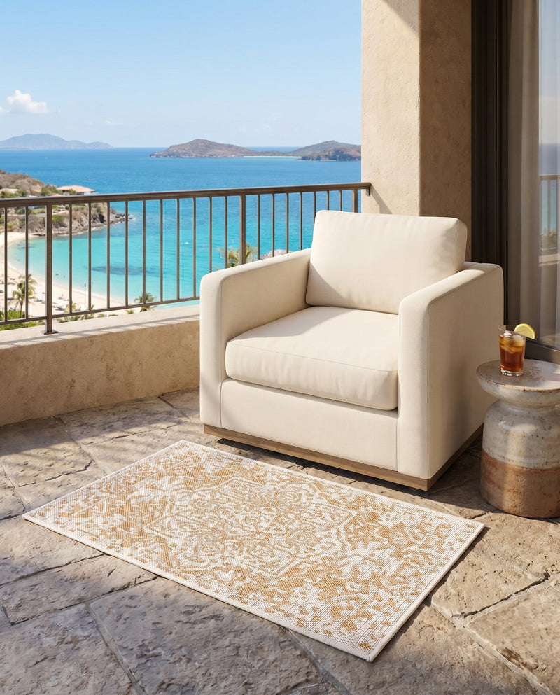 Urban Oasis Rugs Collection Area Rug -  Penthouse (Beige) Rectangle Beige  lifestyle 30