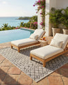 Savannah Pergola Collection Area Rug -  Pergola (Gray) Rectangle Gray  lifestyle 21