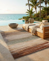Urban Terrace Collection Area Rug -  Corsica Rectangle Multi  lifestyle 13