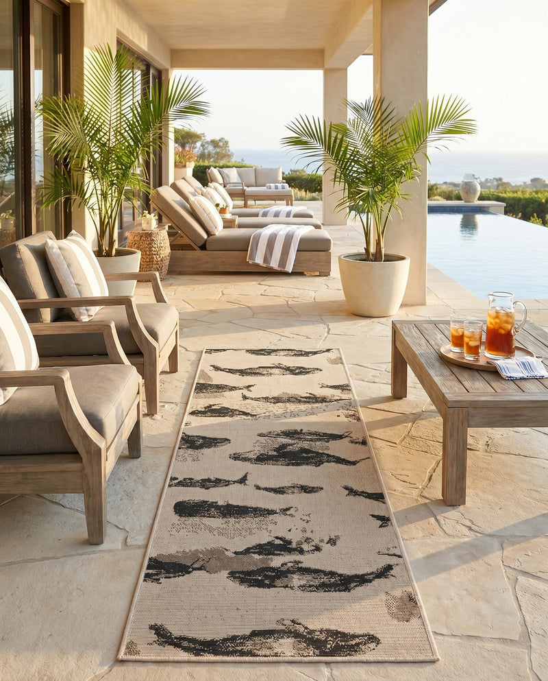 Seaside Haven Rugs Collection Area Rug -  Seabreeze Runner Beige  lifestyle 71