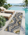 Urban Terrace Collection Area Rug -  Vista Runner Blue  lifestyle 27
