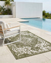 Urban Oasis Rugs Collection Area Rug -  Penthouse (Green) Rectangle Green  lifestyle 20